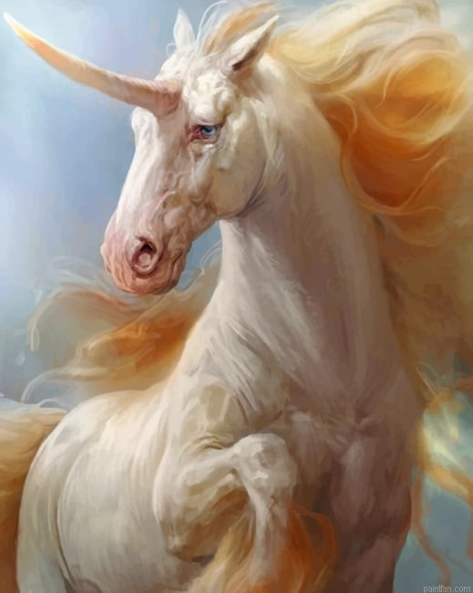 White Unicorn New Paint By Numbers.png