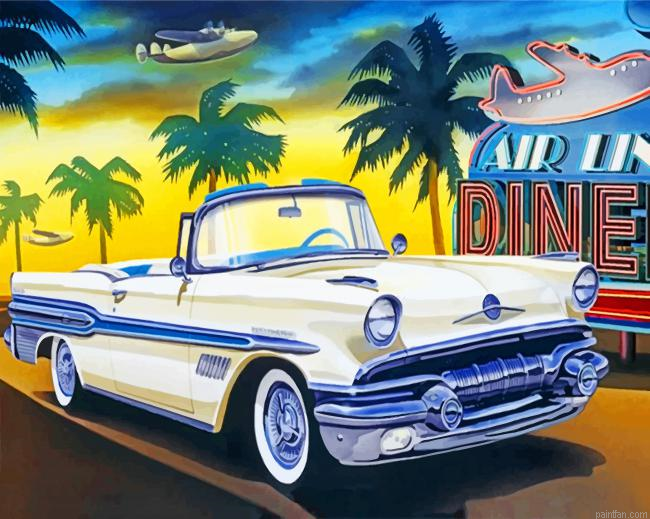 White Vintage Car Paint By Number.png