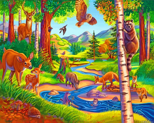 Wild Life Paint By Number.png