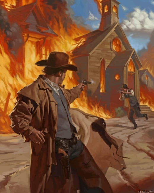 Wild West Gunfight New Paint By Numbers.png
