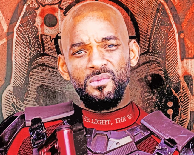 Will Smith In Suicide Squad Paint By Number.png