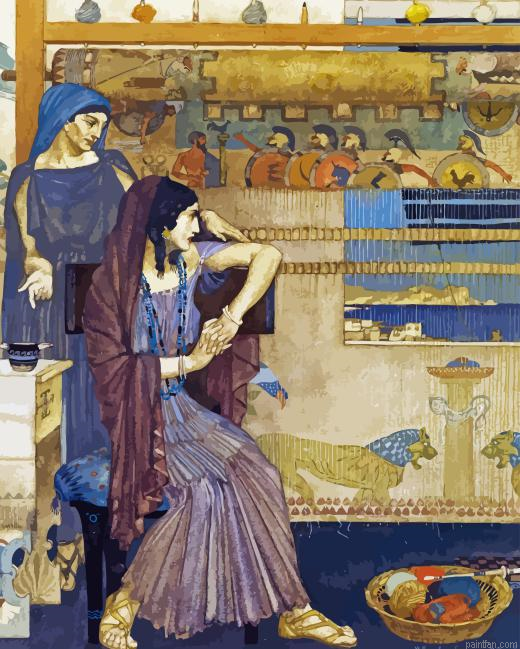 William Russell Flint Paint By Numbers.png