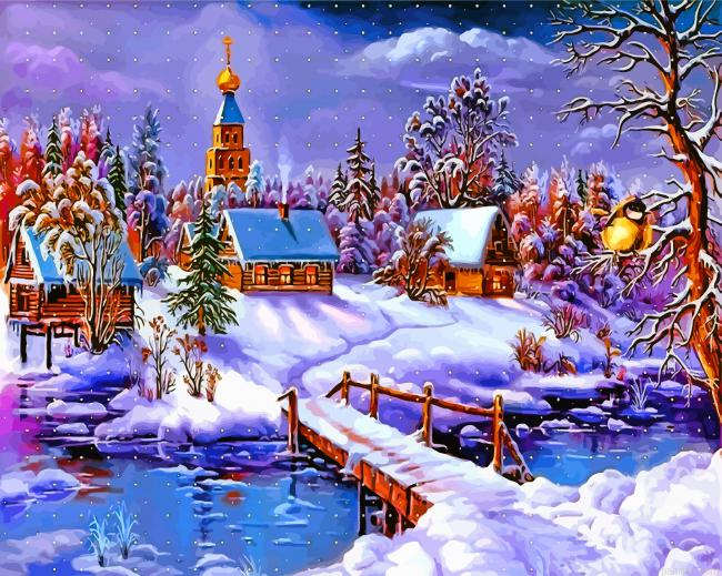 Winter Snow Paint By Number.png