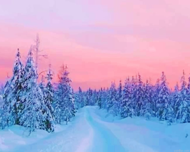 Winter Sunset New Paint By Numbers.png