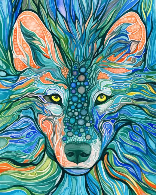 Wolf Art Paint By Number.png