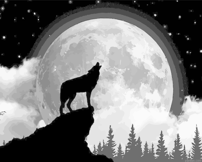 Wolf Silhouette Paint By Number.png