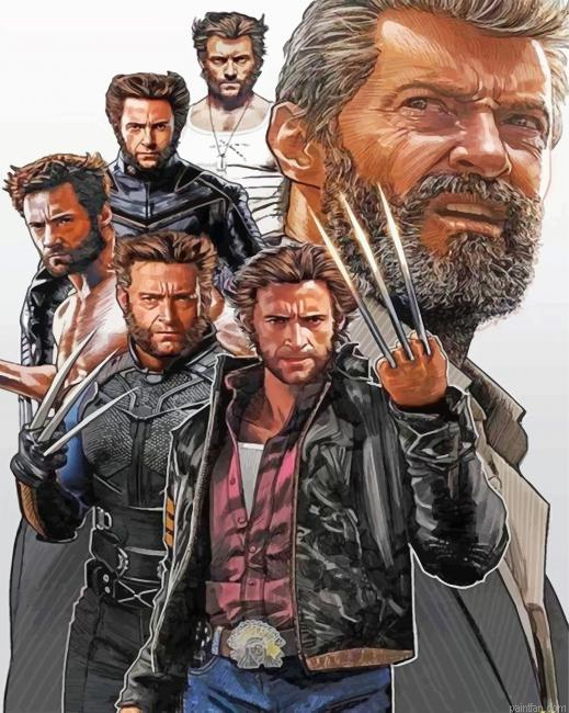 Wolverine Hero Paint By Number.png
