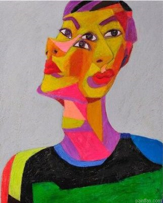 Woman Abstract Paint By Numbers.png