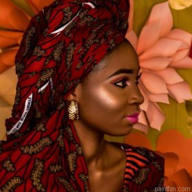 Woman African Dress Paint By Numbers.png