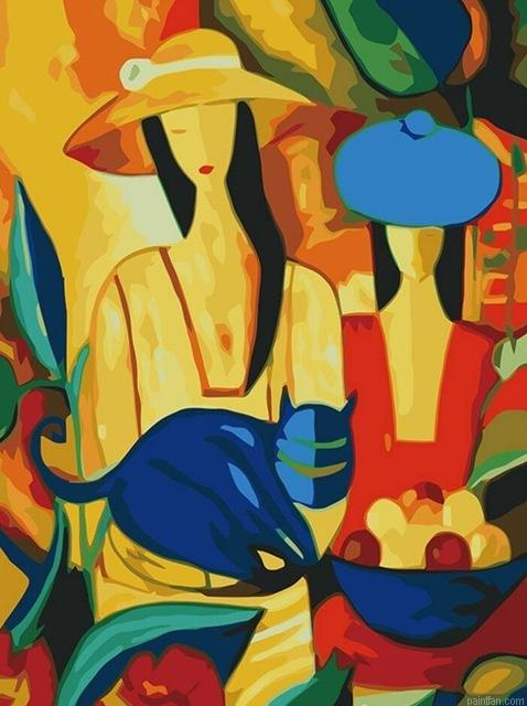 Woman Art Paint By Numbers.png