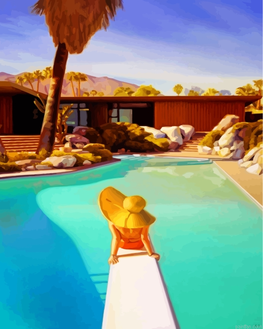 Woman Enjoying The Summer Paint By Number.png