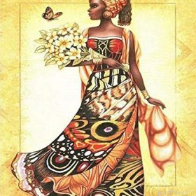 Woman From African Tribes Paint By Numbers.png