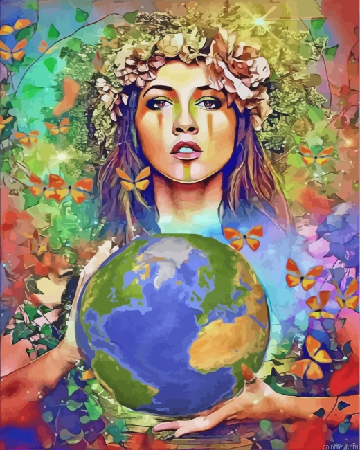Woman Holding Earth Paint By Numbers.png