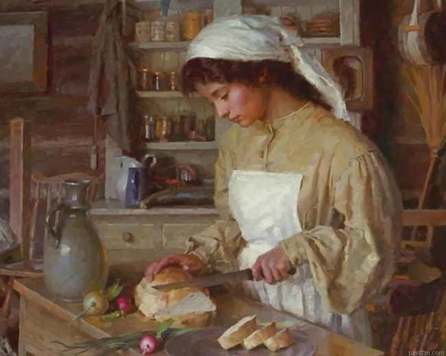 Woman In The Kitchen New Paint By Numbers.png