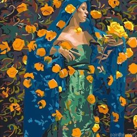 Women Love Flower Paint By Numbers.png