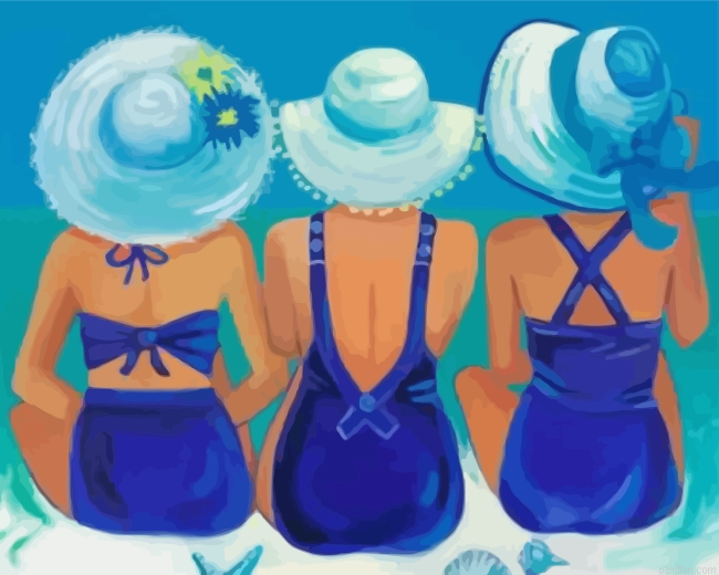 Women On The Beach Paint By Number.png