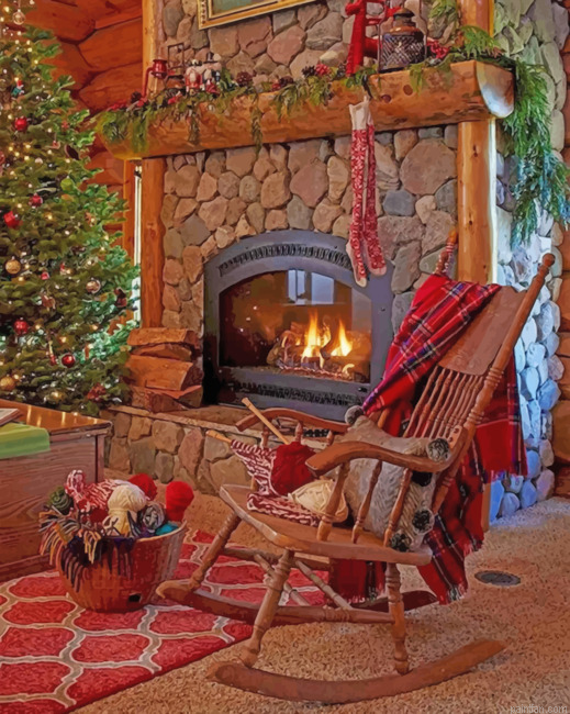 Wooden Chair And Fireplace Paint By Numbers.png