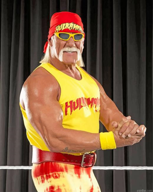 Wrestler Hulk Hogan Paint By Numbers.png