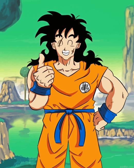 Yamcha Anime Paint By Numbers.png