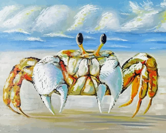 Yellow Crab Paint By Numbers.png