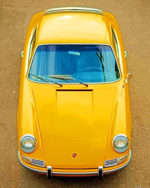 Yellow Porsche New Paint By Numbers.png
