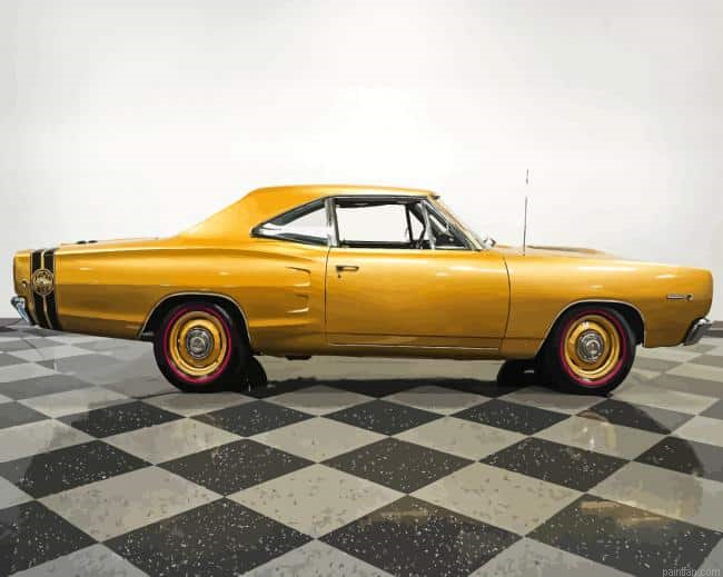 Yellow Super Bee Paint By Numbers.png