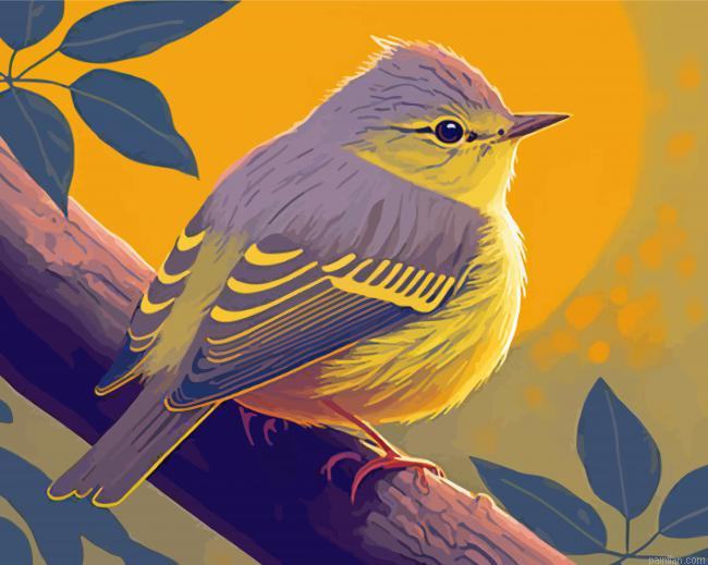 Yellow Warbler Paint By Numbers.png