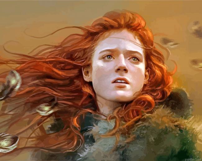Ygritte Game Of Thrones Art Paint By Numbers.png