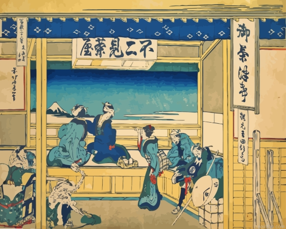 Yoshida At Tokaido Paint By Numbers.png