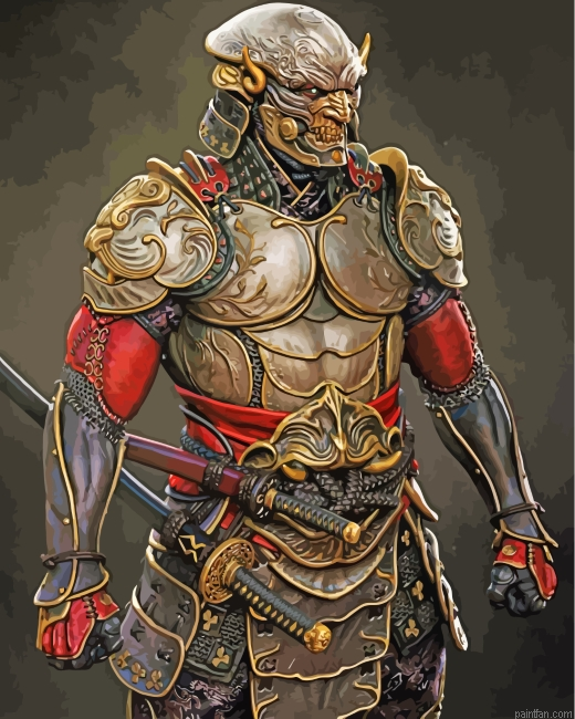 Yoshimitsu Samurai Paint By Number.png