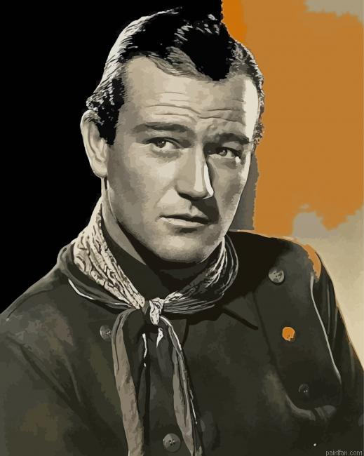 Young Actor John Wayne Paint By Numbers.png