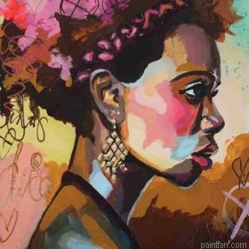 Young African Woman Paint By Numbers.png