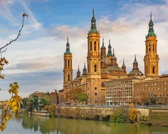 Zaragoza Basilica Paint By Numbers.png