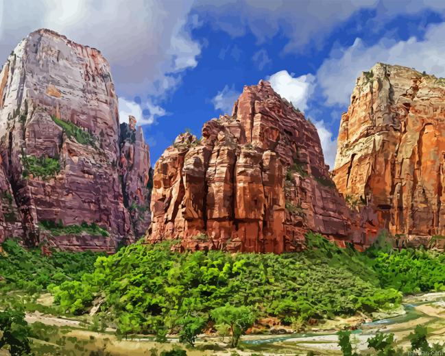 Zion Park Paint By Numbers.png